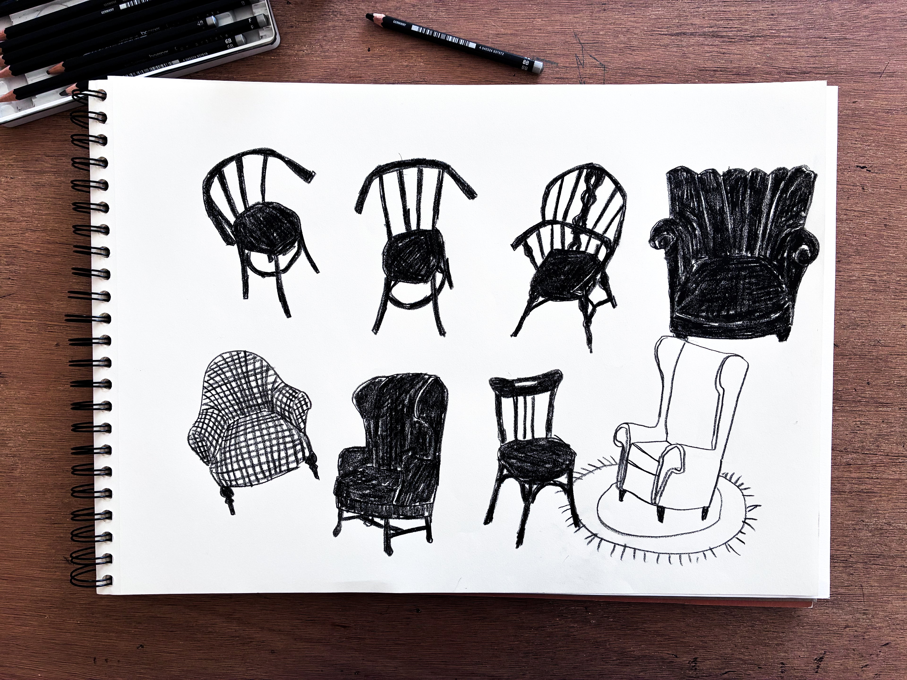 ÉTUDE CHAISES ET FAUTEUILS