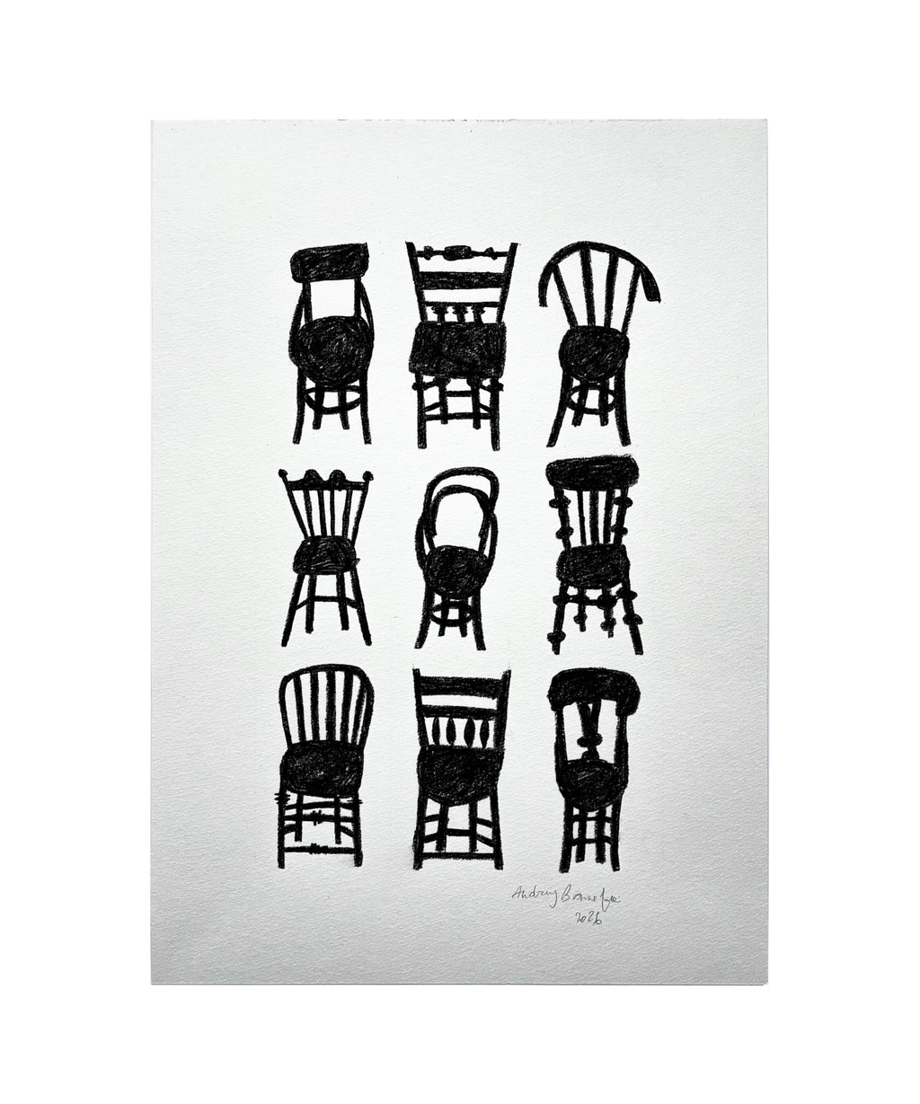 SÉRIE DE CHAISES N°1