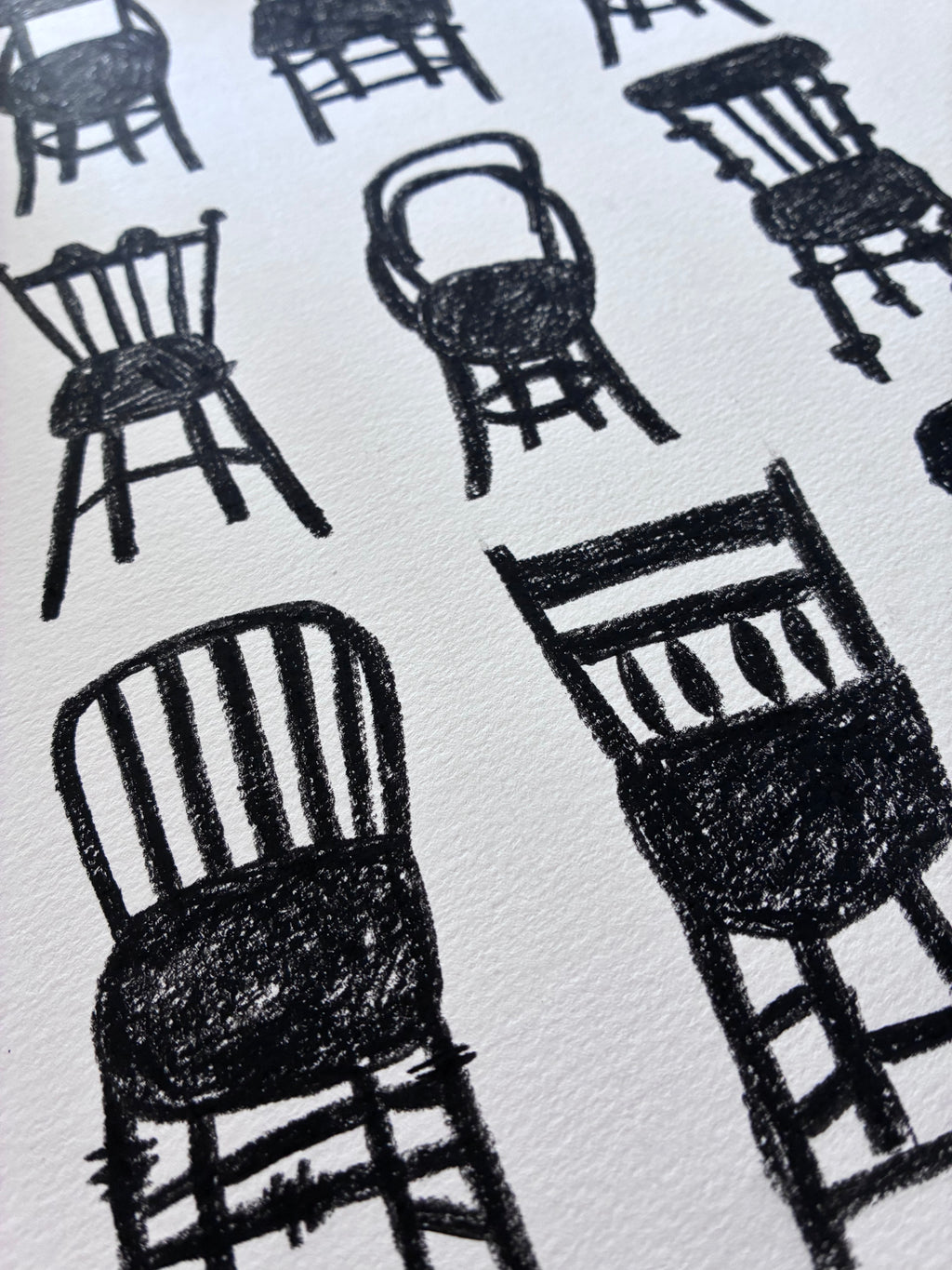 SÉRIE DE CHAISES N°1