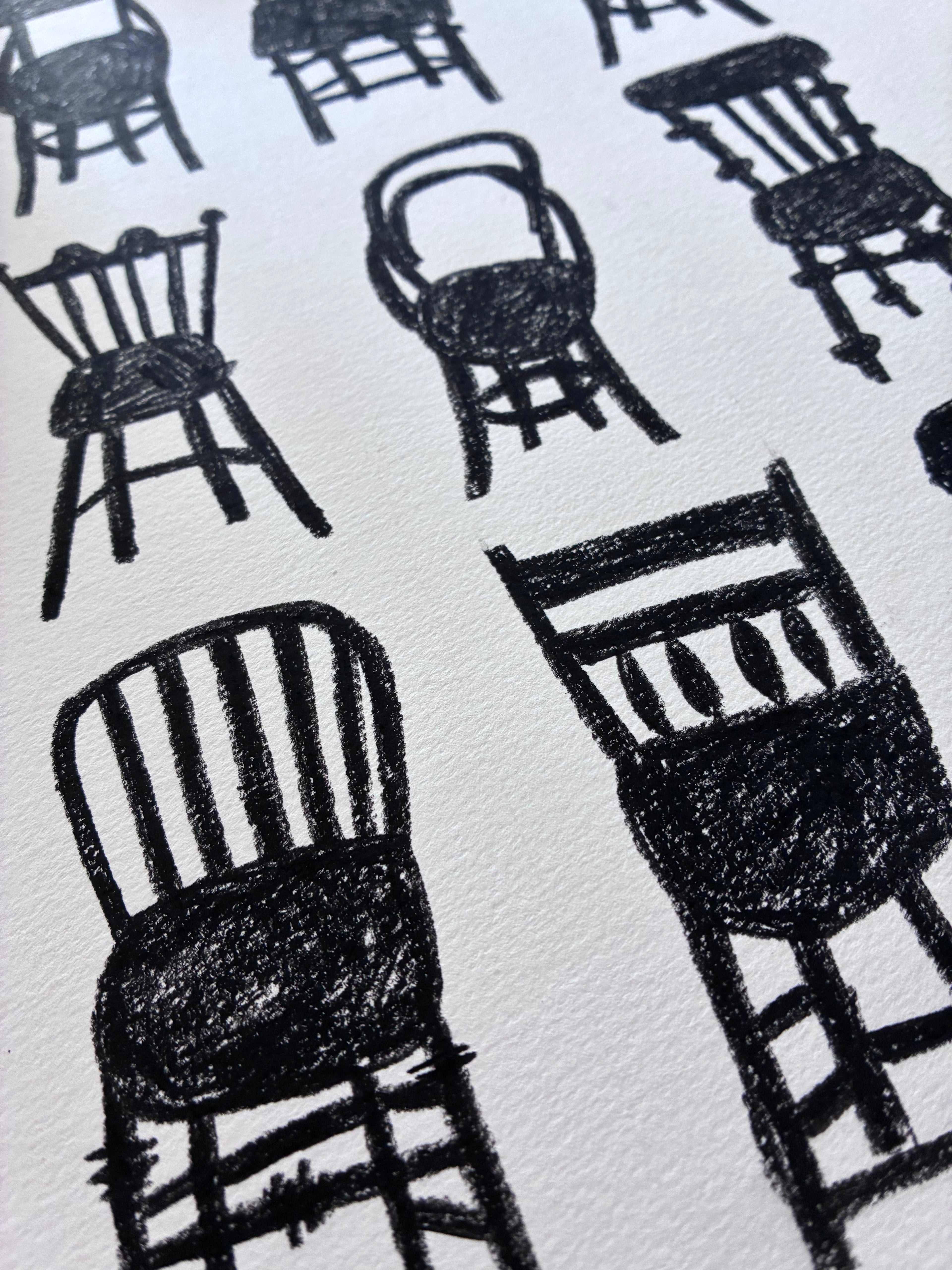 SÉRIE DE CHAISES N°1