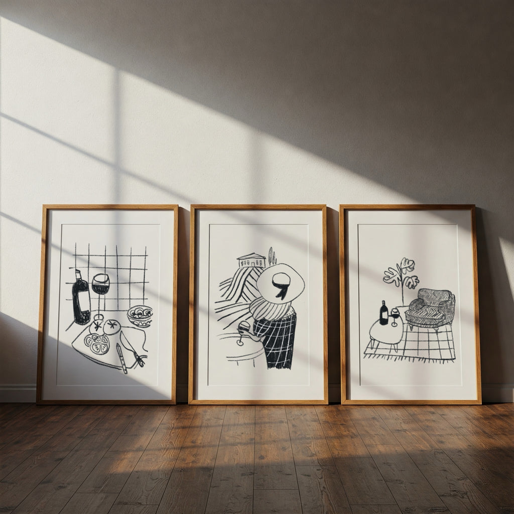 LA PARENTHÈSE DES VIGNES - Illustrations originales